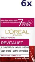 6x L'Oréal Revitalift Anti-Rimpel Dagcrème 50 ml
