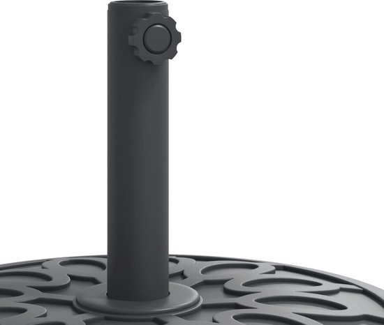 Rechte parasolvoet met wielen VALVES - HAPPY GARDEN
