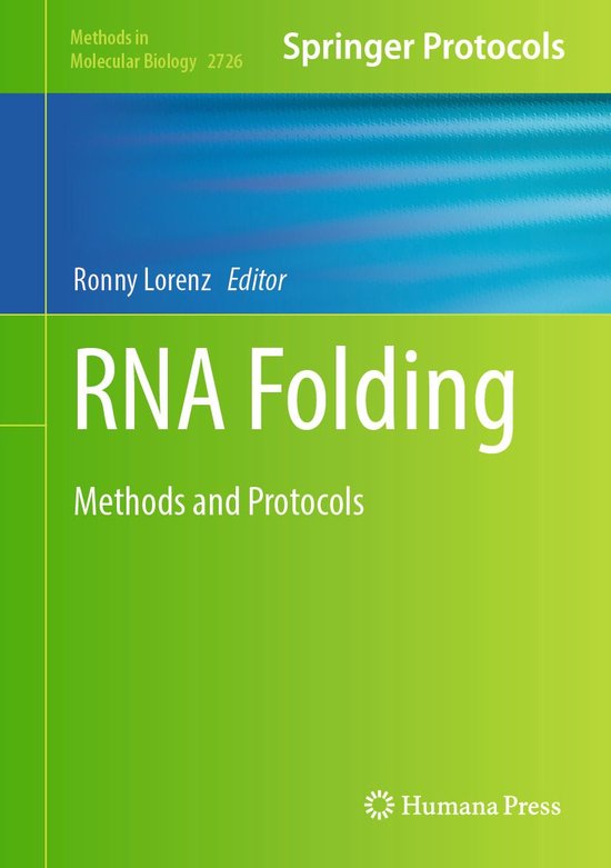Methods in Molecular Biology 2726 - RNA Folding (ebook) | 9781071635193 ...