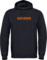 EK hoodie zwart S - Vaste reserve - soBAD. | EK 2024 | Unisex | Sweater dames | Sweater heren | Voetbal