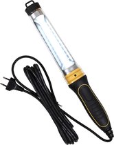 Werklamp - LED - 5 Meter Kabel lengte - 230V - Zwart - Hangbaar - Handig voor Monteurs - Automonteur - Klussen - Geschikt voor Tuin