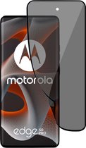 Protecteur d'écran privé adapté à Motorola Edge 50 Pro - Verre de protection Privacy Foil - Privacy Proteqt+