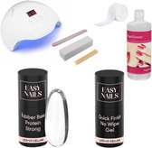Easy Nails - Rubber Base BIAB Starterset met lamp - Protein Strong