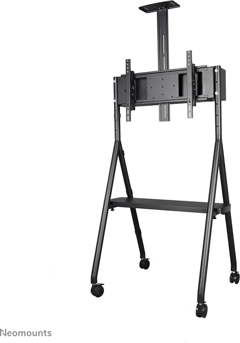 NEWSTAR Mobile Flat Screen Floor Stand height: 110 - 144 cm black