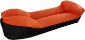 Fs2 - Opblaasbare Lucht Slaapbank - Camo - Legerprint - Poef - Met Opbergtas - Geen Pomp Nodig Luchtbed - Groot en Kwaliteit - Air Sofa - Outdoor Inflatable Beach Bed