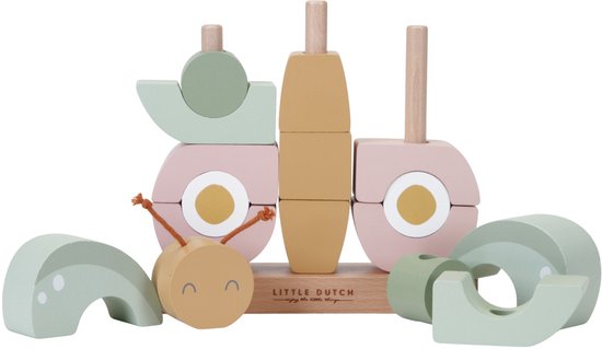 Little Dutch Stapelaar Vlinder Fsc van Little Dutch — afbeelding 5
