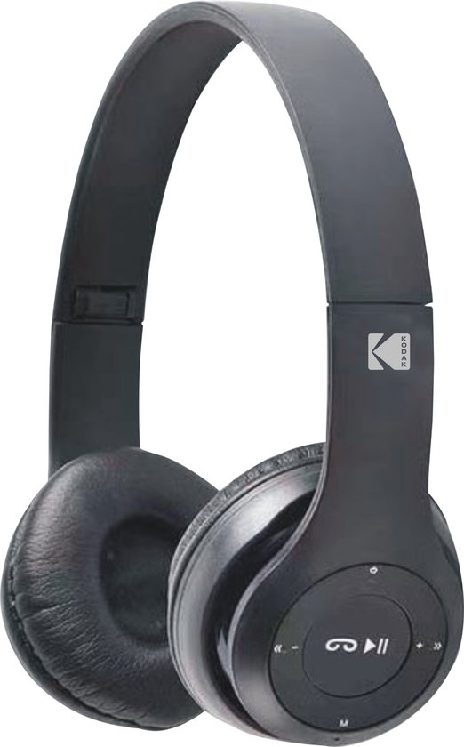 Kodak Draadloze Koptelefoon Zwart