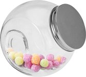 5Five Voorraadpot met deksel - glas - 16 x 16 cm - 1,5L - snoeppot - voedsel bewaren