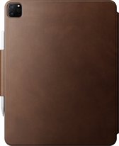 Nomad Leather Folio - geschikt voor iPad Pro 12.9 & iPad Air 13 M2 2024- Brown- Apple Pencil compatible