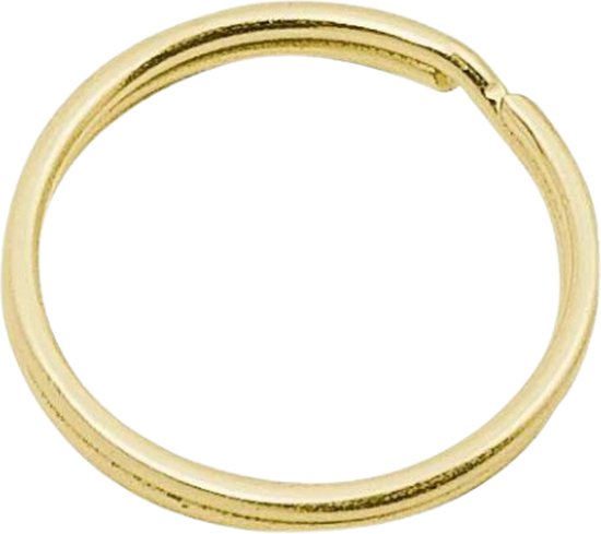 Porte-clés CombiCraft doré 24 mm - par 10 pièces