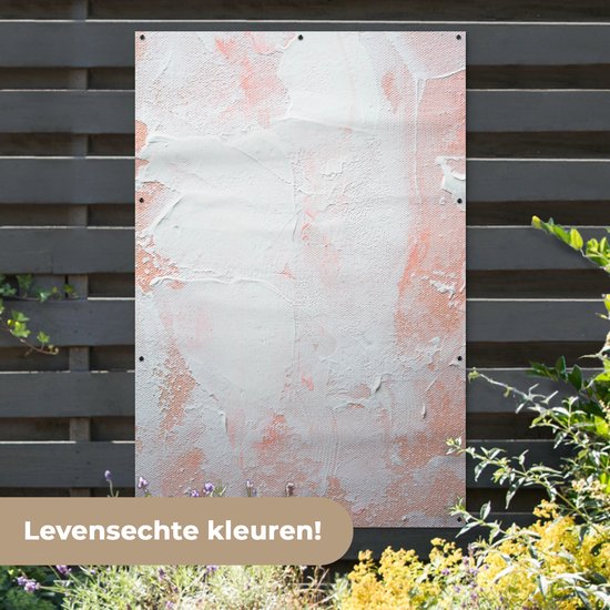 Décoration murale Peinture - Abstrait - Design - 120x180 cm - Poster jardin - Toile jardin - Poster extérieur