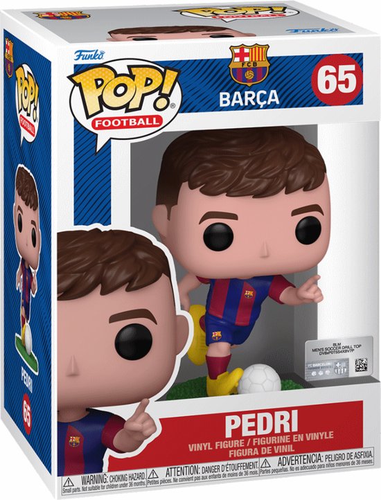 Pop Football: Barcelona - Pedri - Funko Pop #65