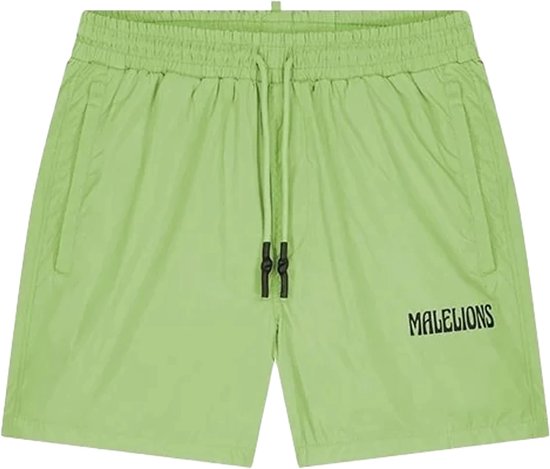 Malelions boxer 2.0 boardshort in de kleur groen.