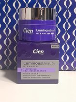 Cien Luminous beauty nachtcrème premium formule met MYRAMAZE 50 ml.
