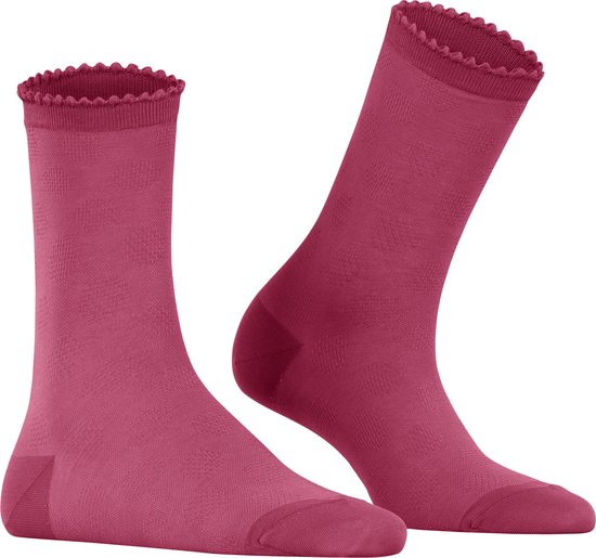 FALKE Bold Dot damessokken - oudroze (engl. rose) - Maat: 39-42