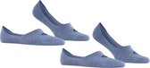 Burlington Everyday 2-Pack heren invisible sokken - blauw (light denim) - Maat: 45-46