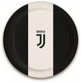 BIGIEMME SRL - 8 kleine kartonnen Juventus bordjes - Decoratie > Borden