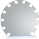 Spiegel Met Verlichting - Make-Up Spiegel Met Licht 12 LED, Vanity Mirror 3 Modi, Touch Control