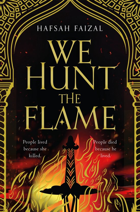 Sands Of Arawiya Bk 1 We Hunt The Flame - cover