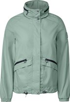 CECIL Sportive Cotton Jacket Dames Jas - breezy mint - Maat XXL