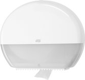 Tork jumbo toiletpapier dispenser wit T1 (554000)- 4 x 1 stuks voordeelverpakking