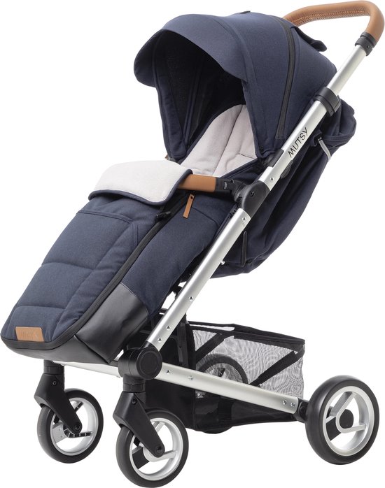 Mutsy Nexo Kinderwagen Voetenzak - Verstelbare Maat - Gevoerd met Fleece - Leisure River — afbeelding 2
