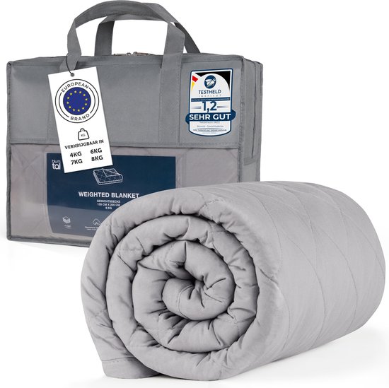 Blumtal Verzwaringsdeken 7 KG - 135 x 200 cm - Zwaartedeken - Weighted Blanket - Verzwaarde deken - Ontspanningsdeken