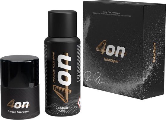 4on Totalspin Spray Zwart