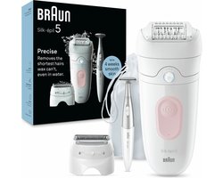 Braun Silk-epil 5-230 Draadloze Epilator - Scheerkop - Trimmer - Wet & Dry
