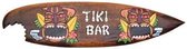 Surfboard 100cm Tiki Bar Dekoration zum Aufh?ngen Lounge Style