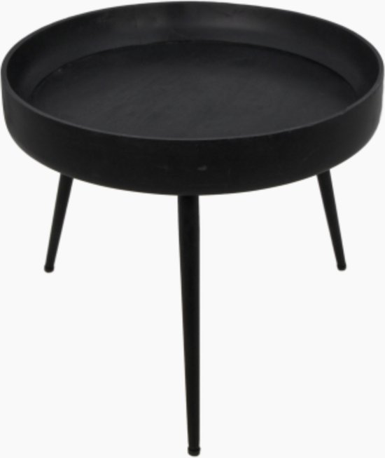 Eettafel Deens ovaal zwart mangohout matrixpoot v.a. 275 euro WK Home - WK Home