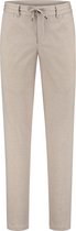 Gents - Pantalon uni stretch zand - Maat 56