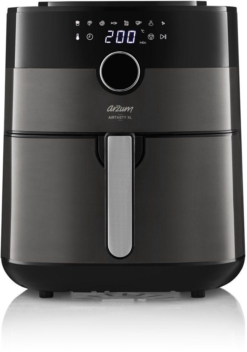 Arzum AR2074-G friteuse Enkel 6 l 1750 W Heteluchtfriteuse Zwart