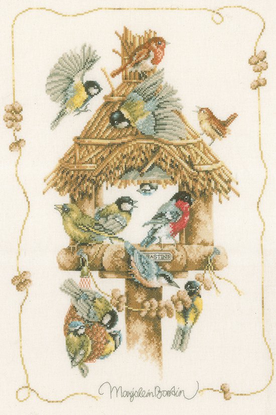 Telpakket kit Vogelhuisje - Lanarte - PN-0007962