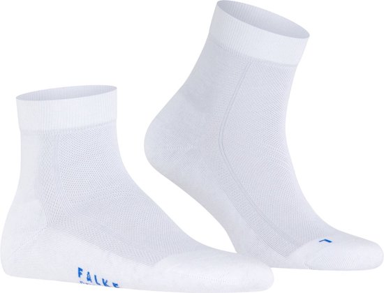 FALKE Cool Kick unisex sokken kort - wit (white) - Maat: 44-45