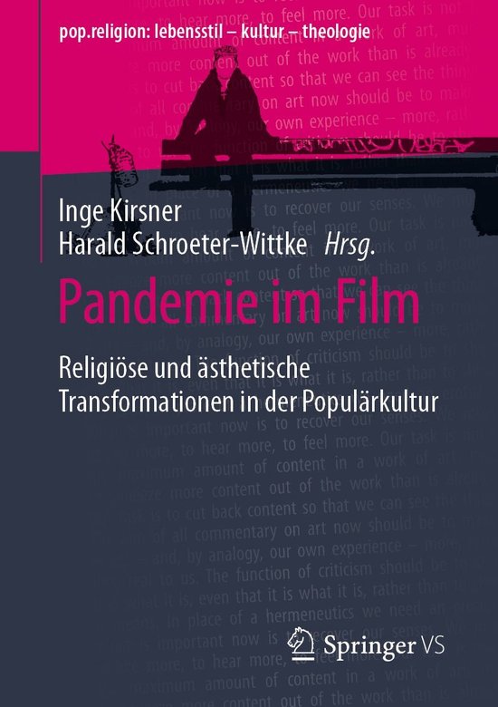 pop.religion: lebensstil – kultur – theologie - Pandemie ... - cover