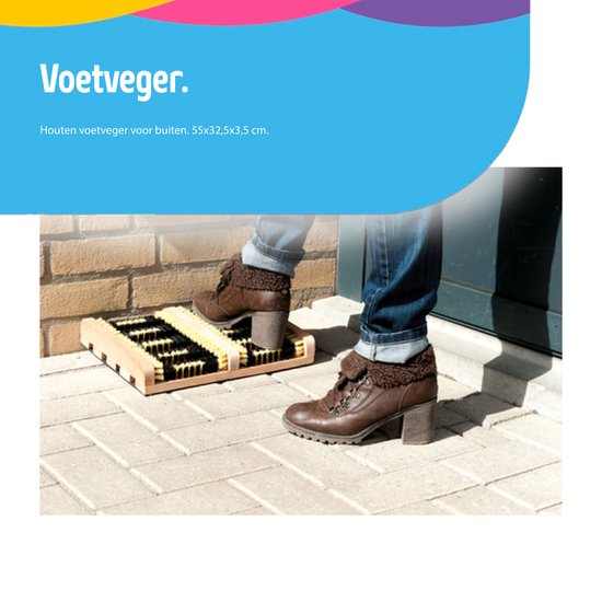 Voetenveger - Borstelmat - Schoenveger - Voetenveger Voor Buiten - Borstelmat Voor Schoenen En Laarzen - Merkloos