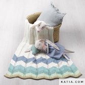 Breipakket Katia Fair Cotton Craft babydeken kl 501