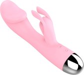 Cupitoys® Tarzan Vibrator - Rabbit Vibrator - Vibrators Voor Vrouwen - 30 Standen - Lichtroze