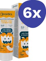 Nordics Kids Tandpasta Sinaasappel & Clementine (6x 50ml)