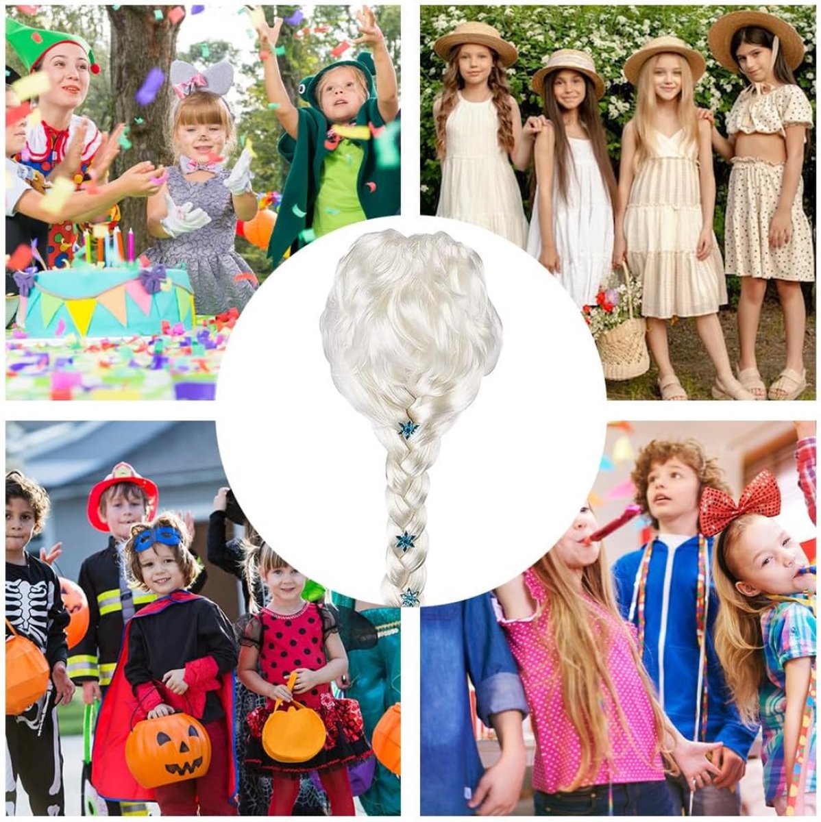 Tresse Reine Des Neiges Fille Tresses Princesse Raiponce