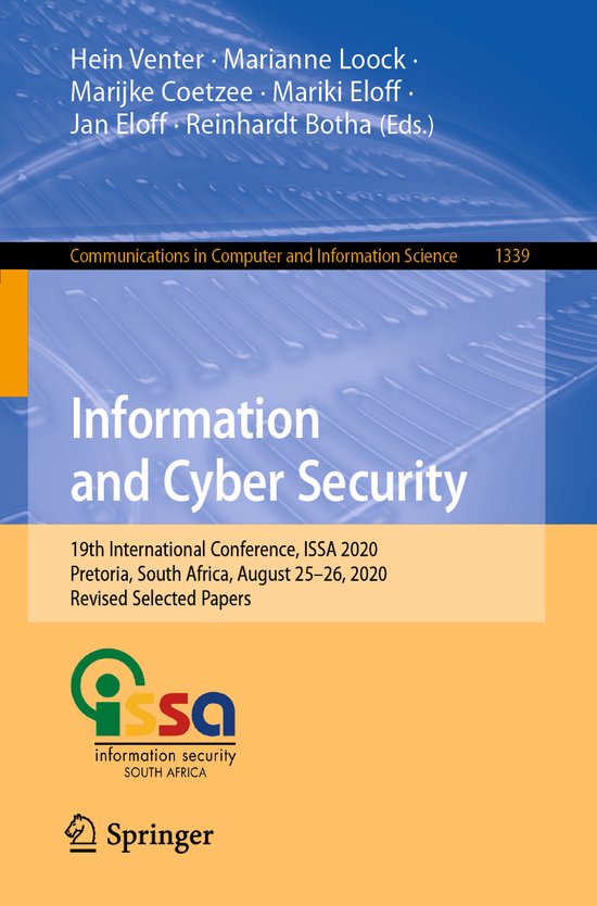 Information and Cyber Security - cover
