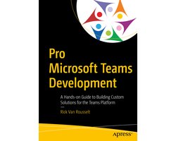 Omslag van Pro Microsoft Teams Development