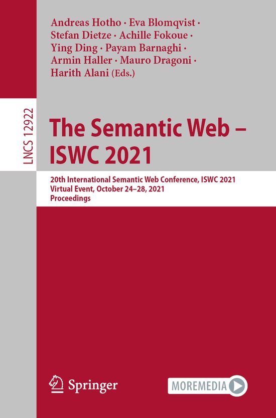Lecture Notes in Computer Science12922-The Semantic Web –  ... - cover