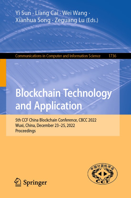Communications in Computer and Information Science1736- Bloc ... - cover