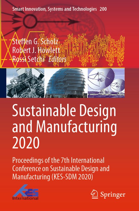 Sustainable Design and Manufacturing 2020 - cover
