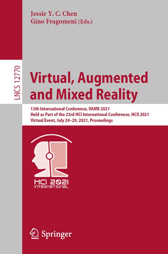 Virtual Augmented and Mixed Reality - cover
