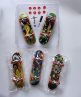 Fingerboard - 5 stuks met accessoires - Uitdeelcadeau - Mini Skateboard - Vinger Skateboard-