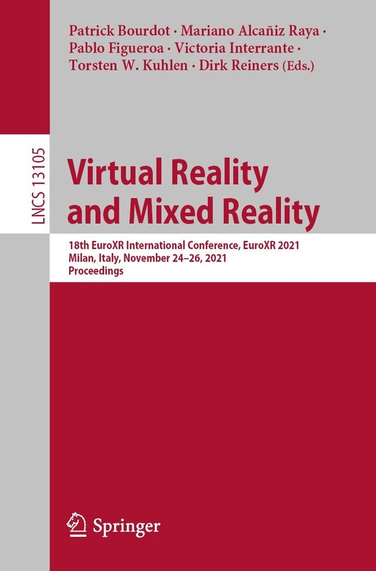 Springer Nature Proceedings Computer Science - Virtual Reali ... - cover