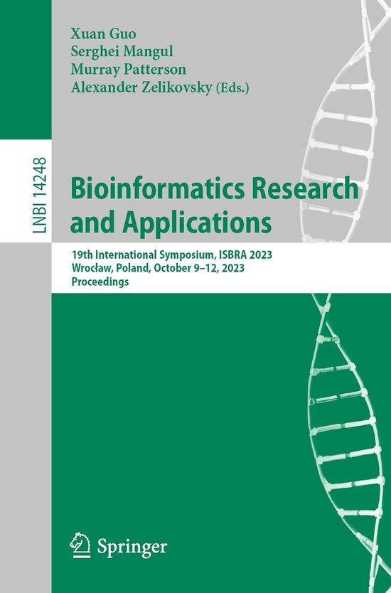 Springer Nature Proceedings Computer Science - Bioinformatic ... - cover